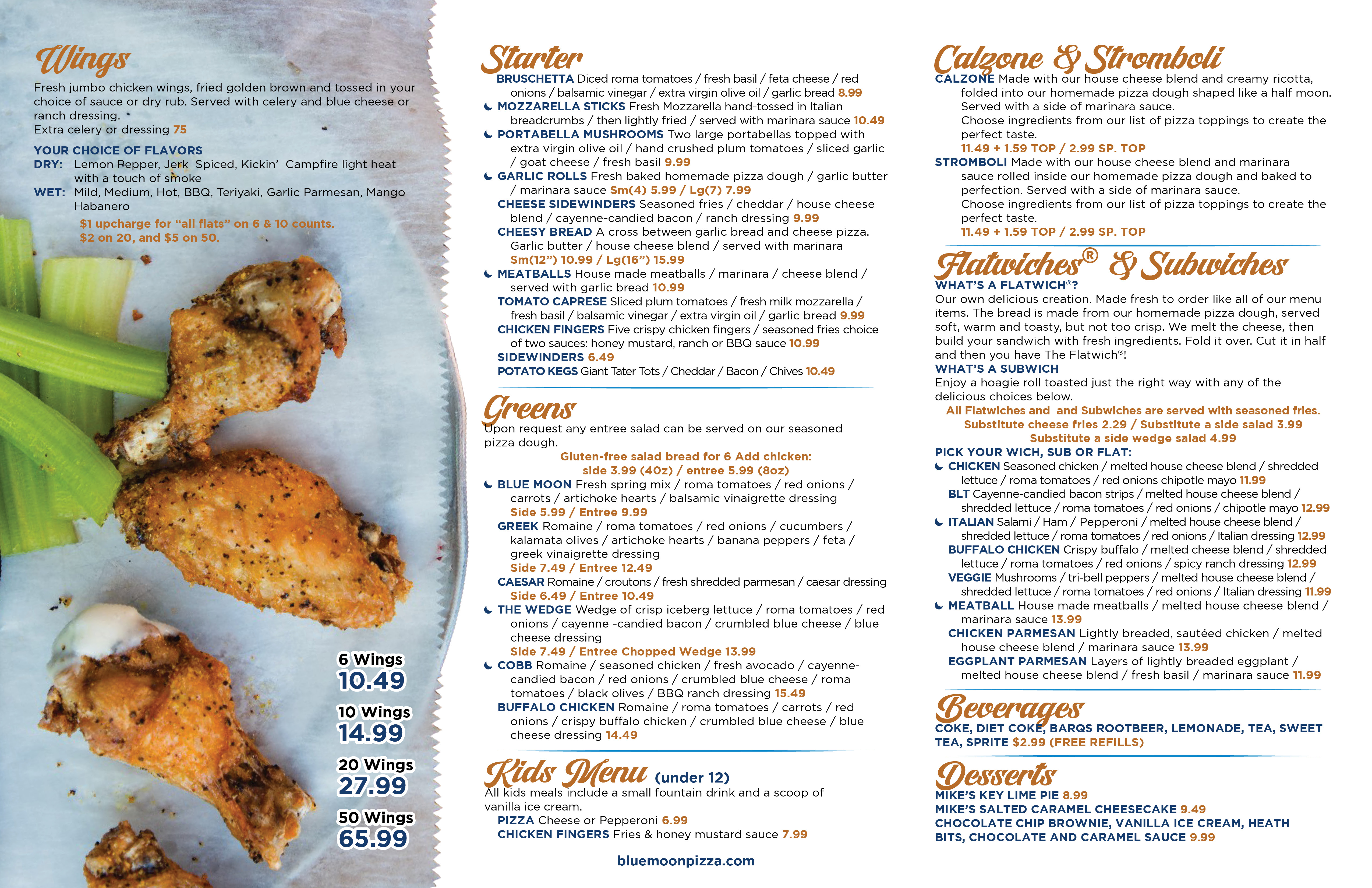 Menu Blue Moon 3folds F2 Joe A